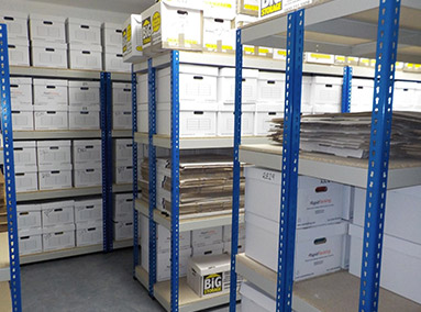 Store Room Racking Renovation by Gavin Edmondson Solicitors