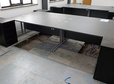 Category 6 Cabling Lower Rear Office Renovation by Gavin Edmondson Solicitors