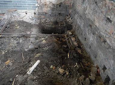 Removal of Flooring Main Hall Renovation by Gavin Edmondson Solicitors