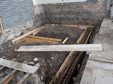 Preparation for Piling Renovation by Gavin Edmondson Solicitors