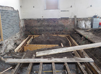 Foundations of the Mezzanine Renovation by Gavin Edmondson Solicitors