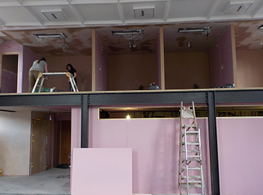 Installation of Air Conditioning to Upper Mezzanine Offices Renovation by Gavin Edmondson Solicitors