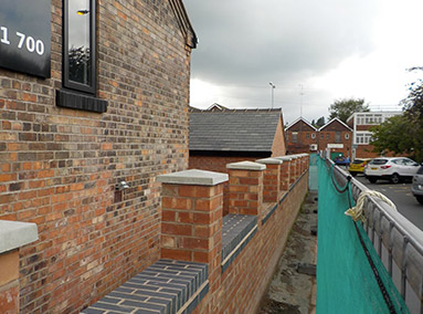 Finishing of the Rear Wall Renovation by Gavin Edmondson Solicitors