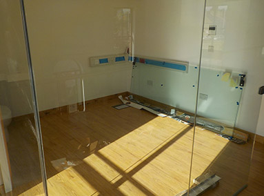 Mezzanine Office Glass & Steel Work Renovation by Gavin Edmondson Solicitors
