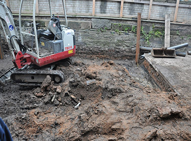 Piling Work For Extension Renovation by Gavin Edmondson Solicitors
