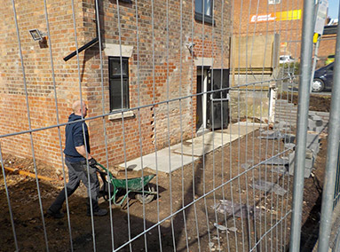 Restoration of Crum Hill Wall Renovation by Gavin Edmondson Solicitors