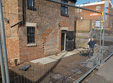 Restoration of Crum Hill Wall Renovation by Gavin Edmondson Solicitors