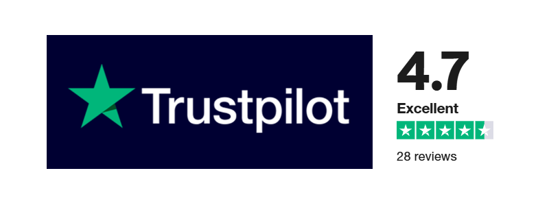 See our Trust Pilot Reviews