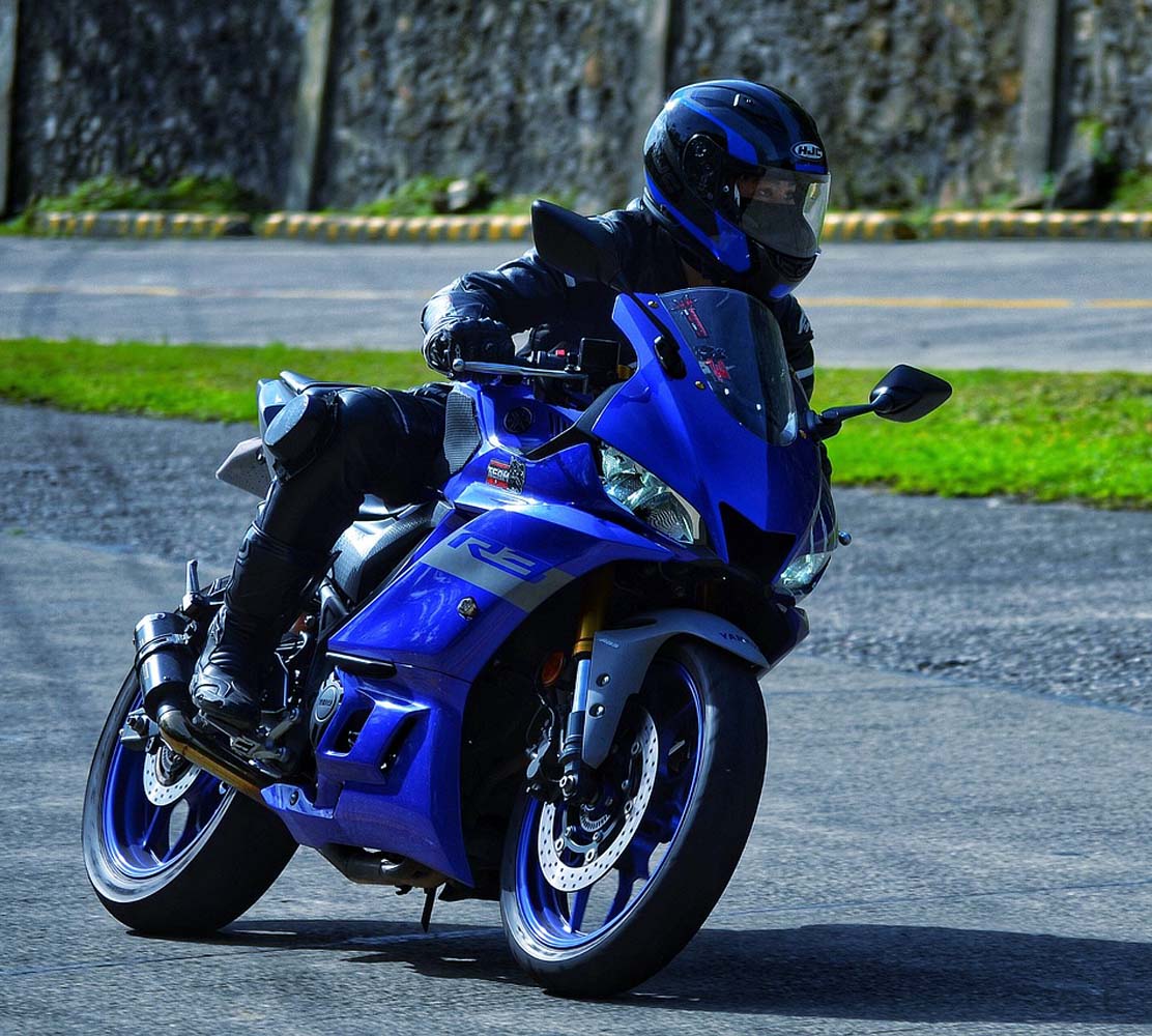 Motorcyclist image